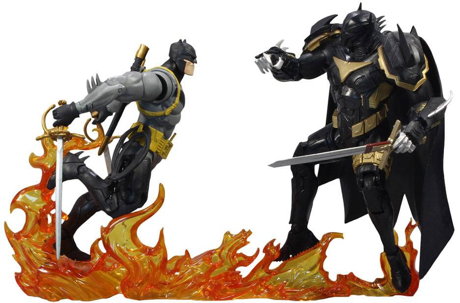 Läs mer om DC Multiverse - Batman vs. Azrael Batman Armor Multipack