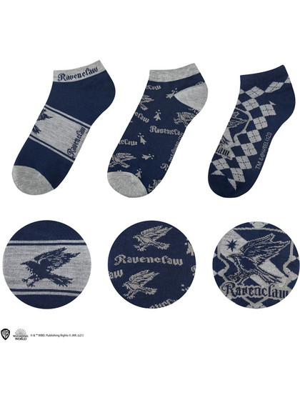 Harry Potter - Ravenclaw Ankle Socks 3-Pack