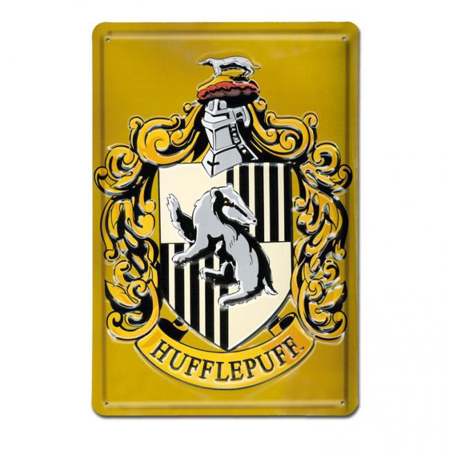 Läs mer om Harry Potter - Hufflepuff 3D Tin Sign