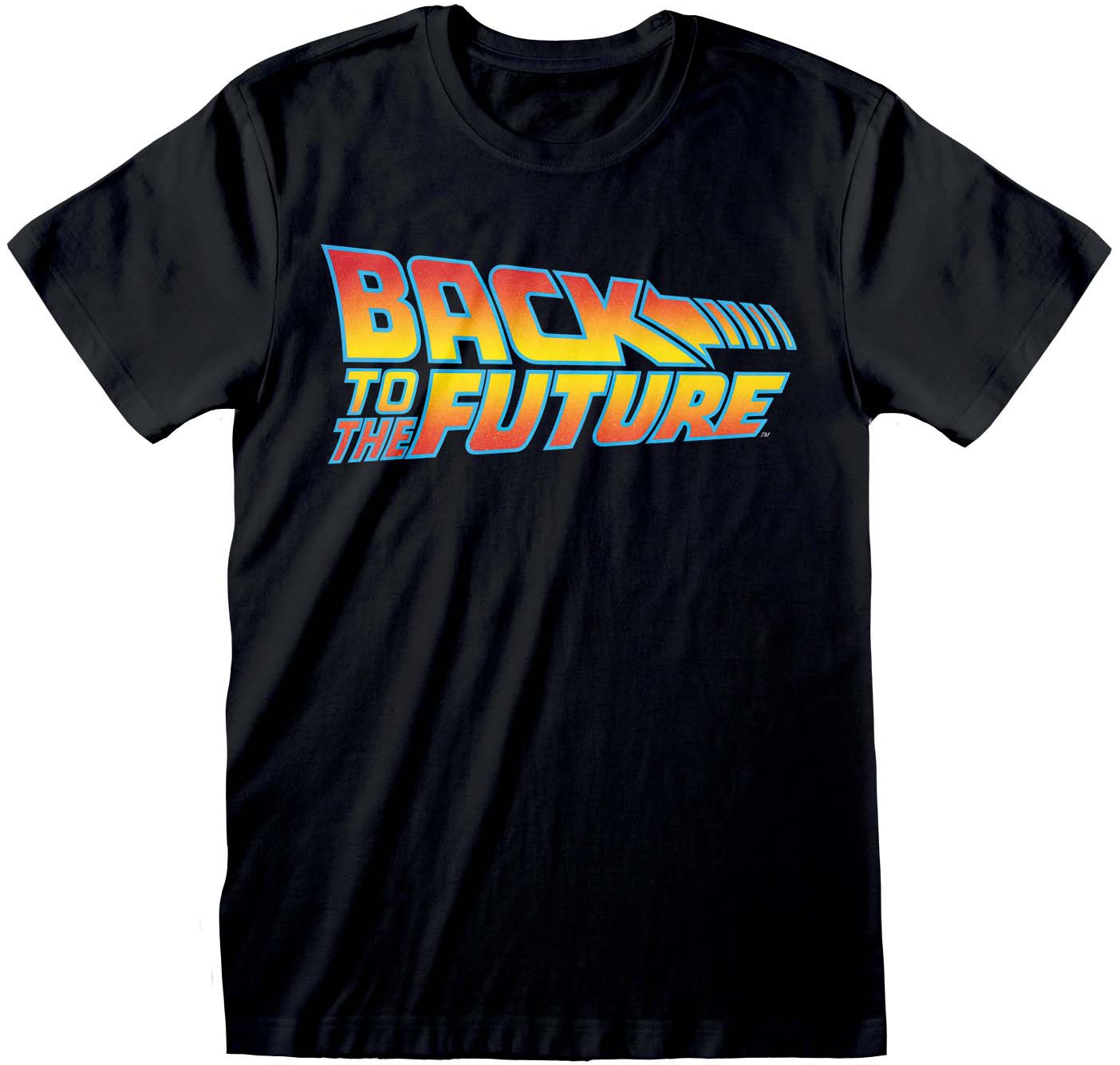 Läs mer om Back To The Future - Vintage Logo T-Shirt