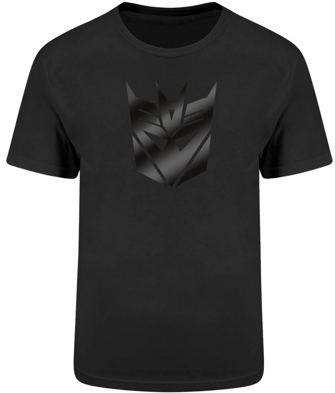 Läs mer om Transformers - Decepticons Black on Black T-Shirt