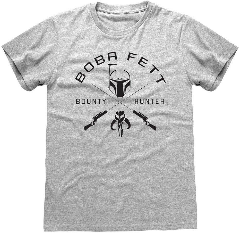 Läs mer om Star Wars - Bounty Hunter Crest T-Shirt
