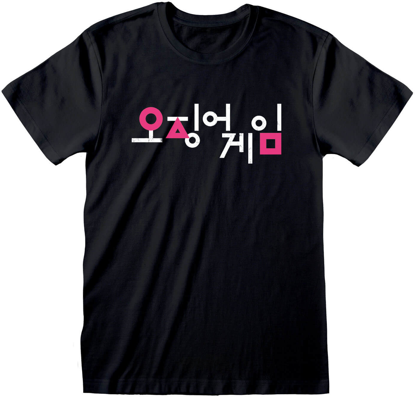 Läs mer om Squid Game - Korean Logo T-Shirt