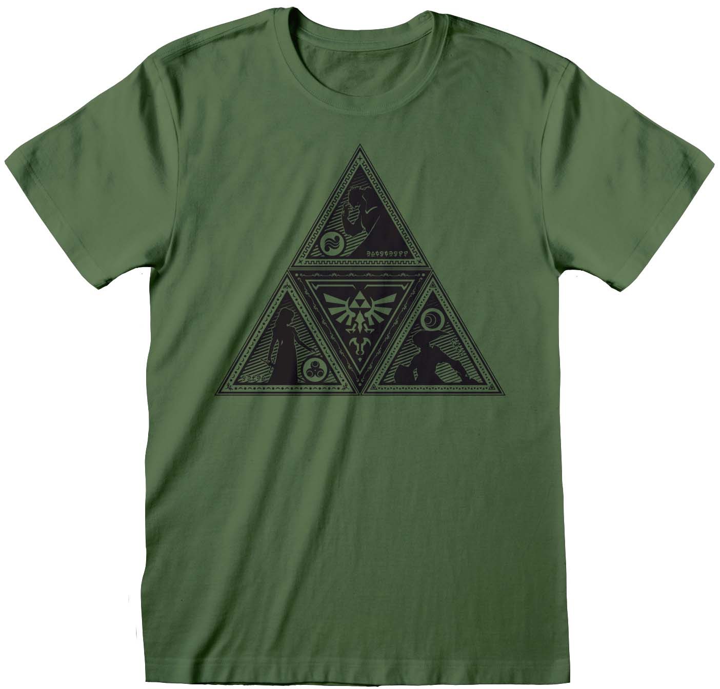 Läs mer om Legend of Zelda - Triforce Deco T-Shirt