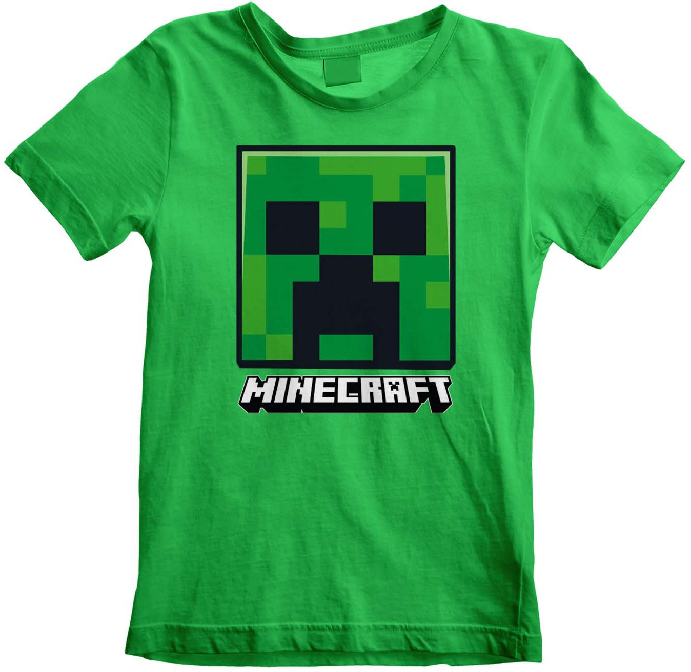 Läs mer om Minecraft - Creeper Head Kids T-Shirt