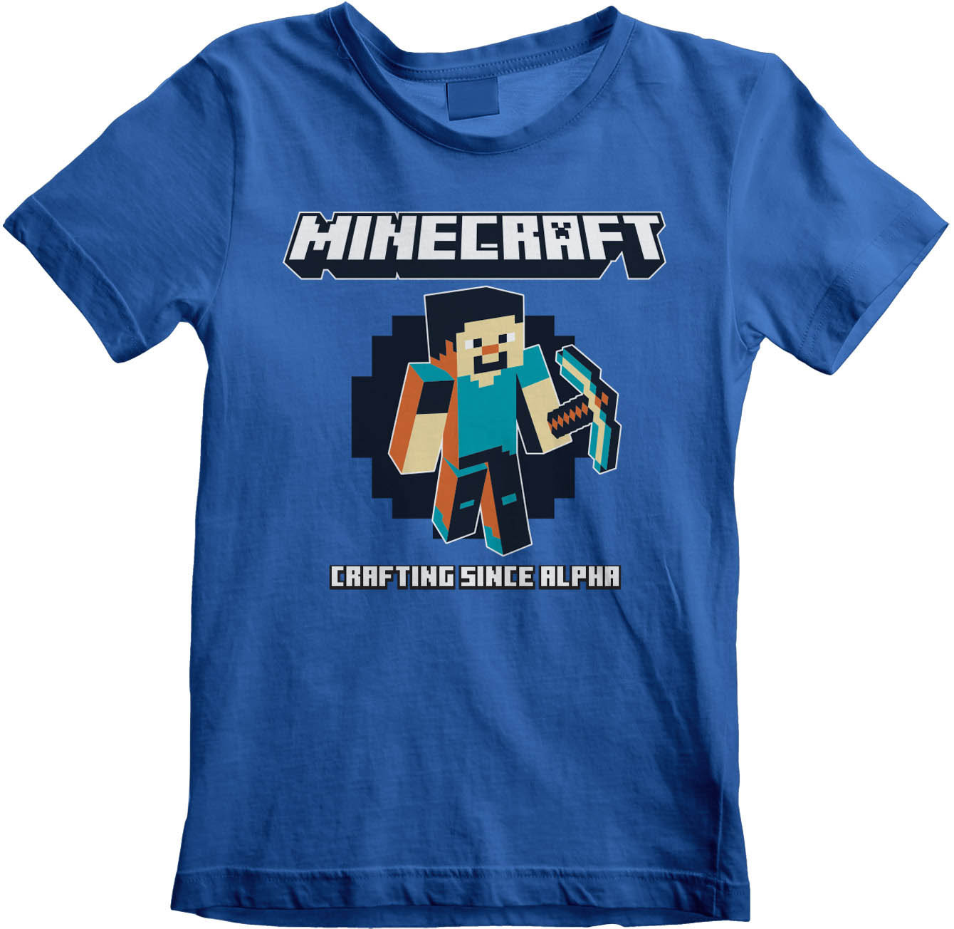 Läs mer om Minecraft - Crafting Since Alpha Kids T-Shirt