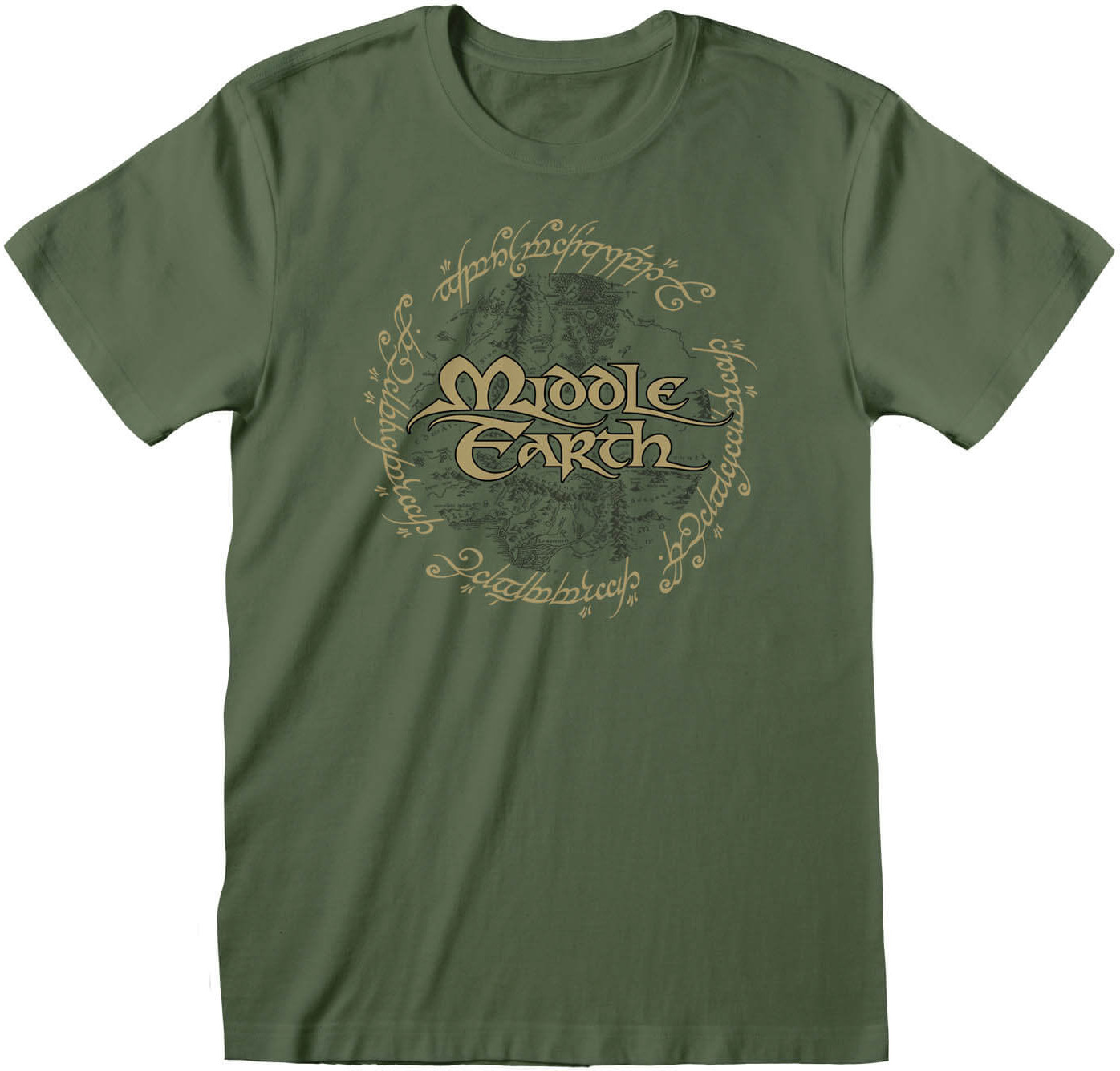 Läs mer om Lord of the Rings - Middle Earth T-Shirt