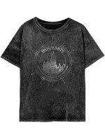 Harry Potter - Hogwarts Constellations Womens Acid Wash T-Shirt