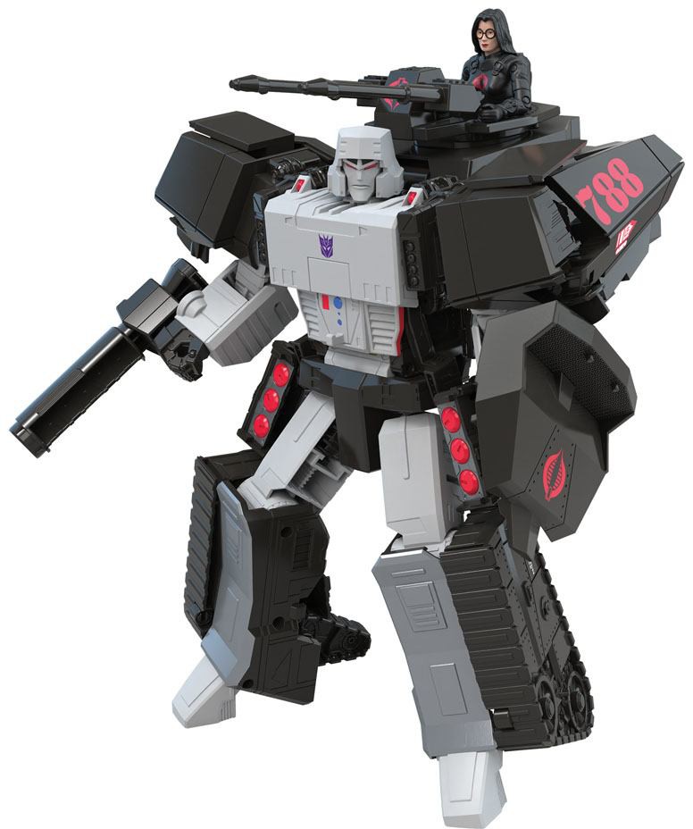 Transformers x G.I. Joe - Megatron H.I.S.S. Tank with Baroness