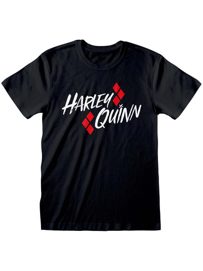 DC - Harley Quinn Bat Emblem T-Shirt