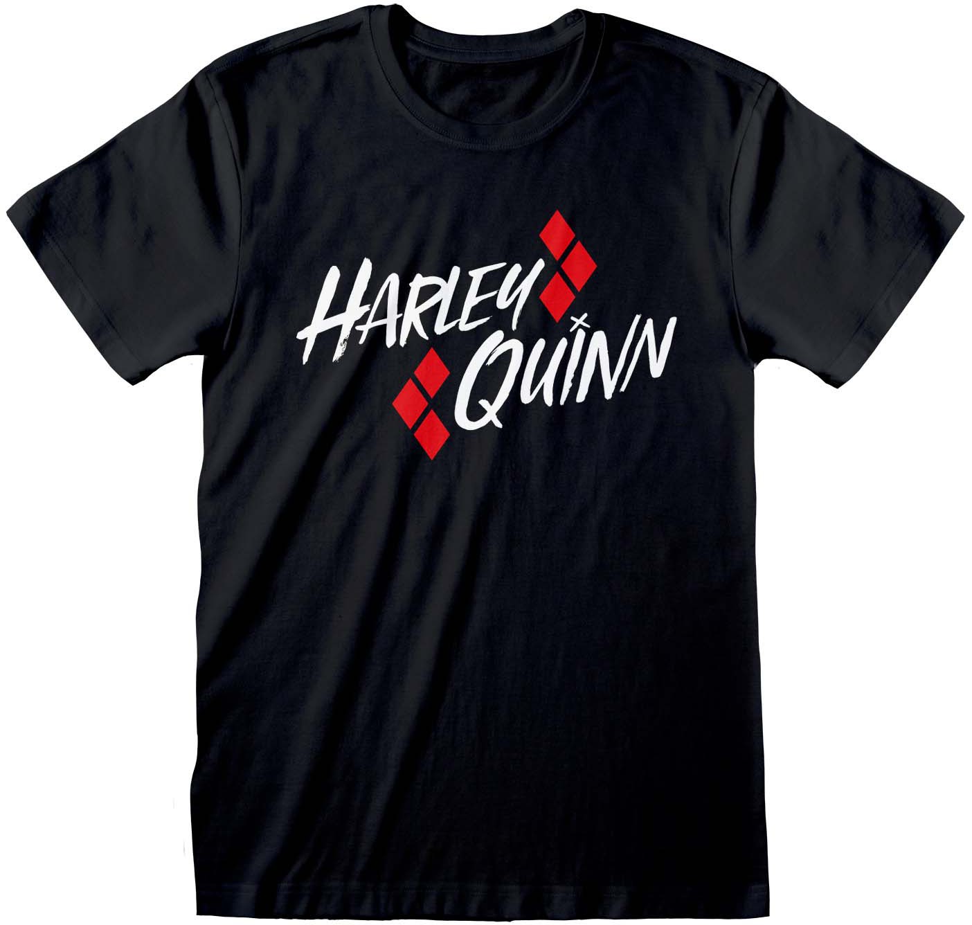 Läs mer om DC - Harley Quinn Bat Emblem T-Shirt