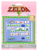 Legend of Zelda - 8-bit Magnet Set 20-pack