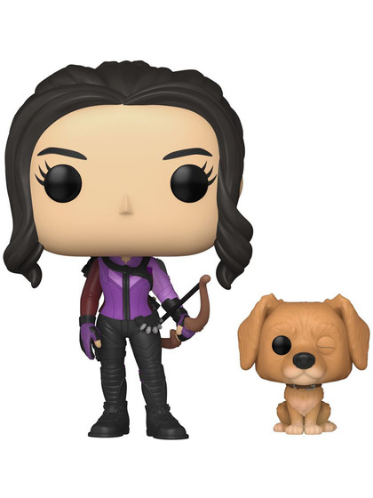 Funko POP! TV: Hawkeye - Kate Bishop with Lucky Pizza Dog