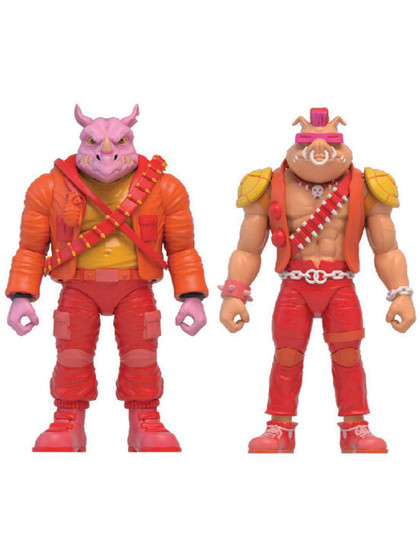 Turtles - Arcade Damage BeBop & Rocksteady SDCC Exclusive 2-Pack - BST AXN