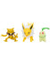 Pokémon Battle Figure Set - Abra, Chikorite & Jolteon