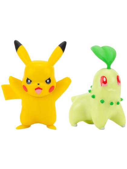 Pokémon Battle Figure Pack - Chikorita & Pikachu 2-pack