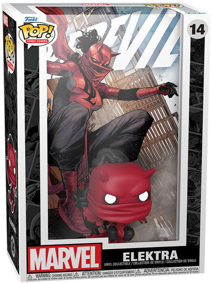 Funko POP! Comic Covers: Daredevil - Elektra