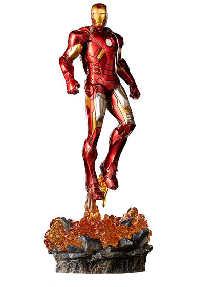 Marvel's The Infinity Saga - Iron Man Battle of NY BDS Art Scale