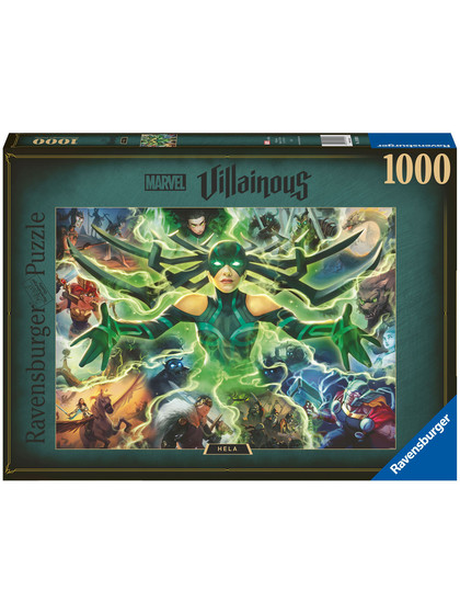 Marvel Villainous - Hela Jigsaw Puzzle (1000 pieces)