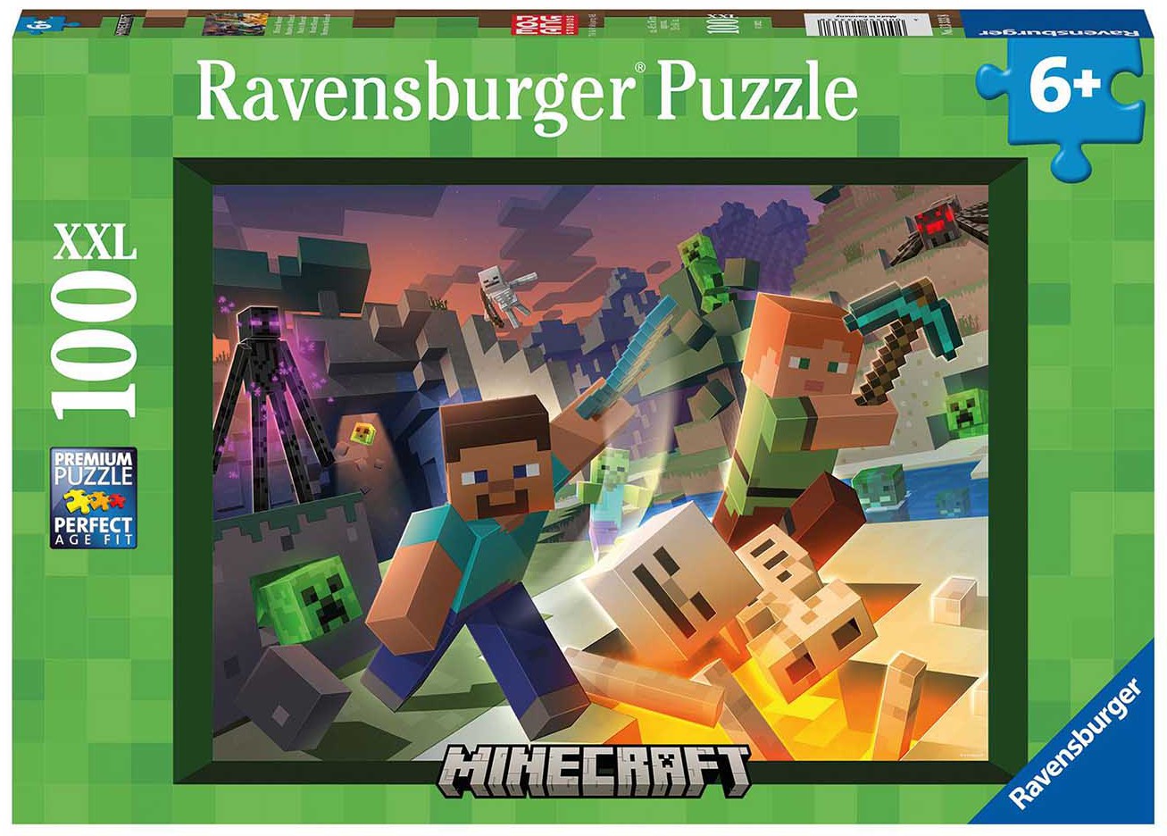 Läs mer om Minecraft - Minecraft Monster Jigsaw Puzzle