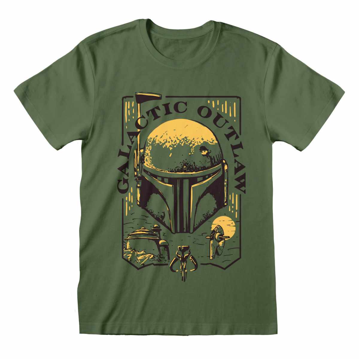 Star Wars: The Book of Boba Fett - Helmet T-Shirt