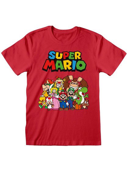 Super Mario - Character Group T-Shirt