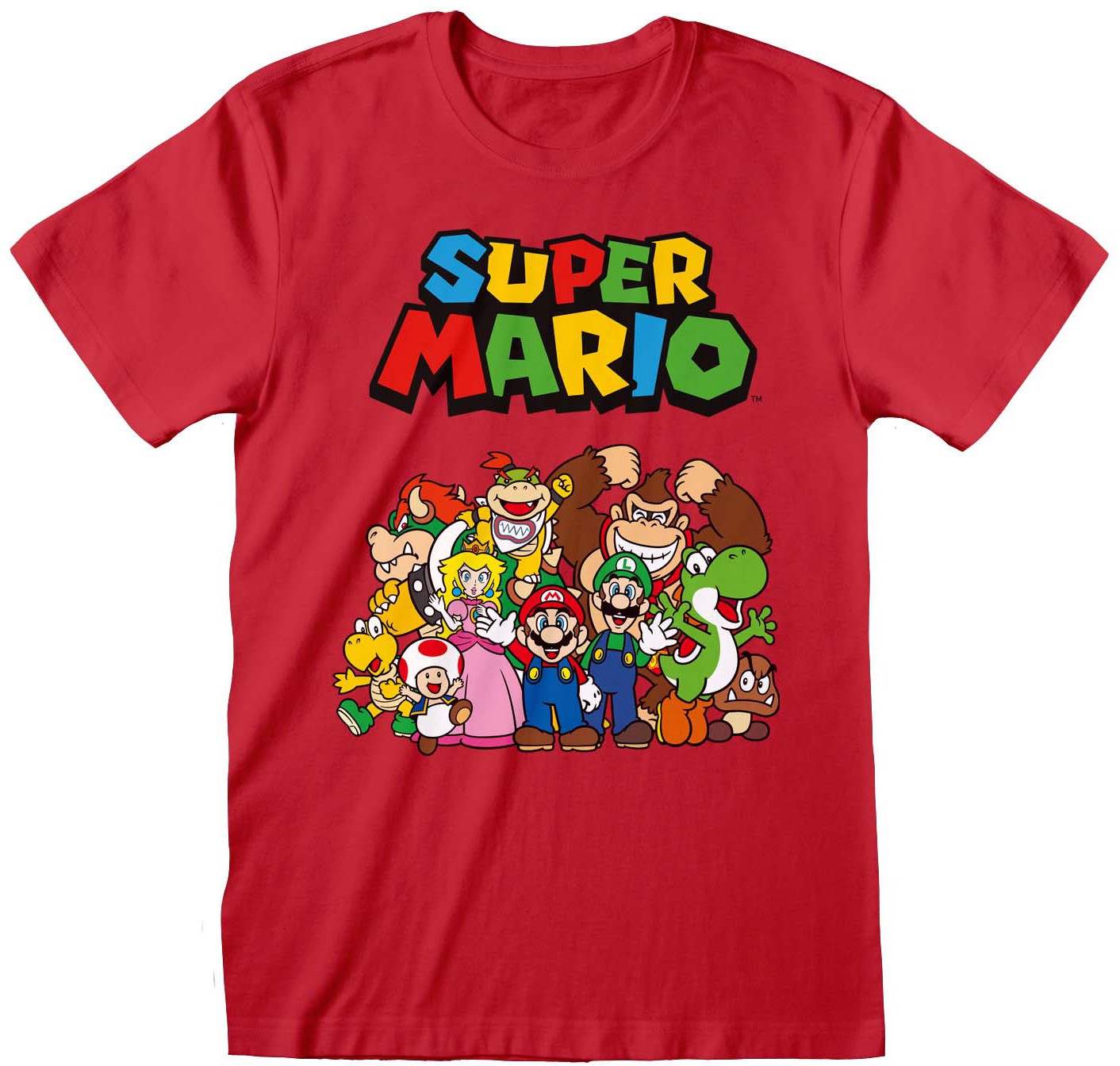 Super Mario - Character Group T-Shirt