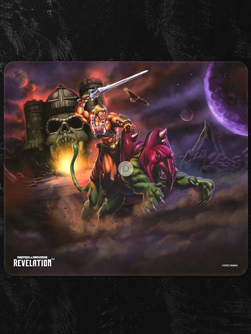 Läs mer om Masters of the Universe: Revelation - He-Man and Battle Cat Mousepad