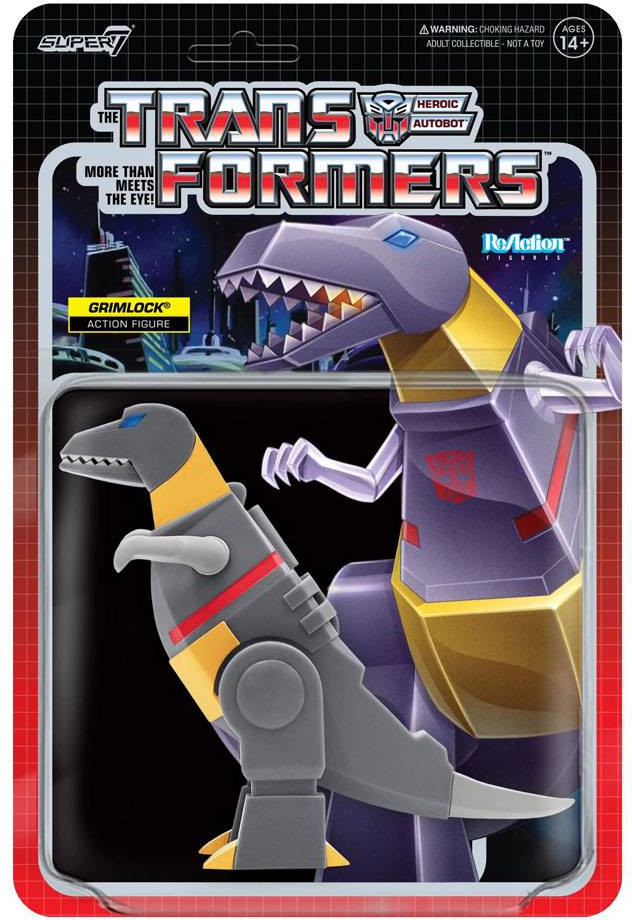 Läs mer om Transformers - Grimlock Dino - ReAction