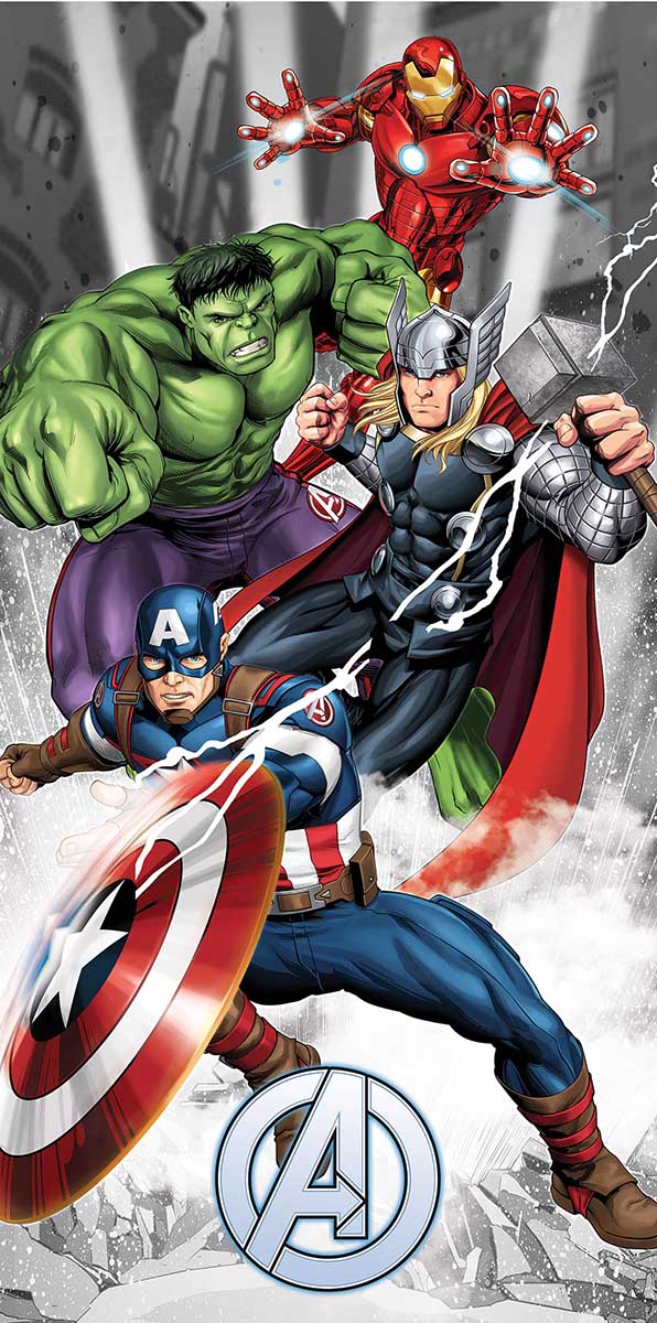 Marvel - Avengers Towel - 70 x 140 cm