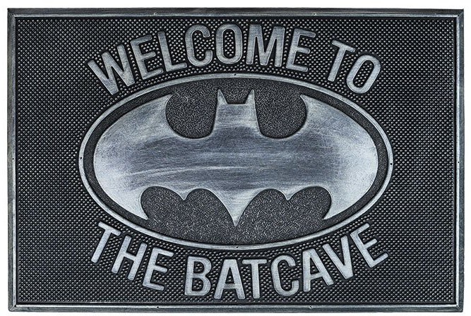 Läs mer om Batman - Welcome to the Batcave Doormat