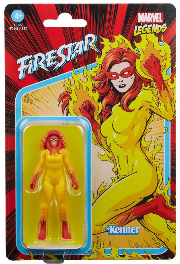 Läs mer om Marvel Legends Retro Collection - Firestar