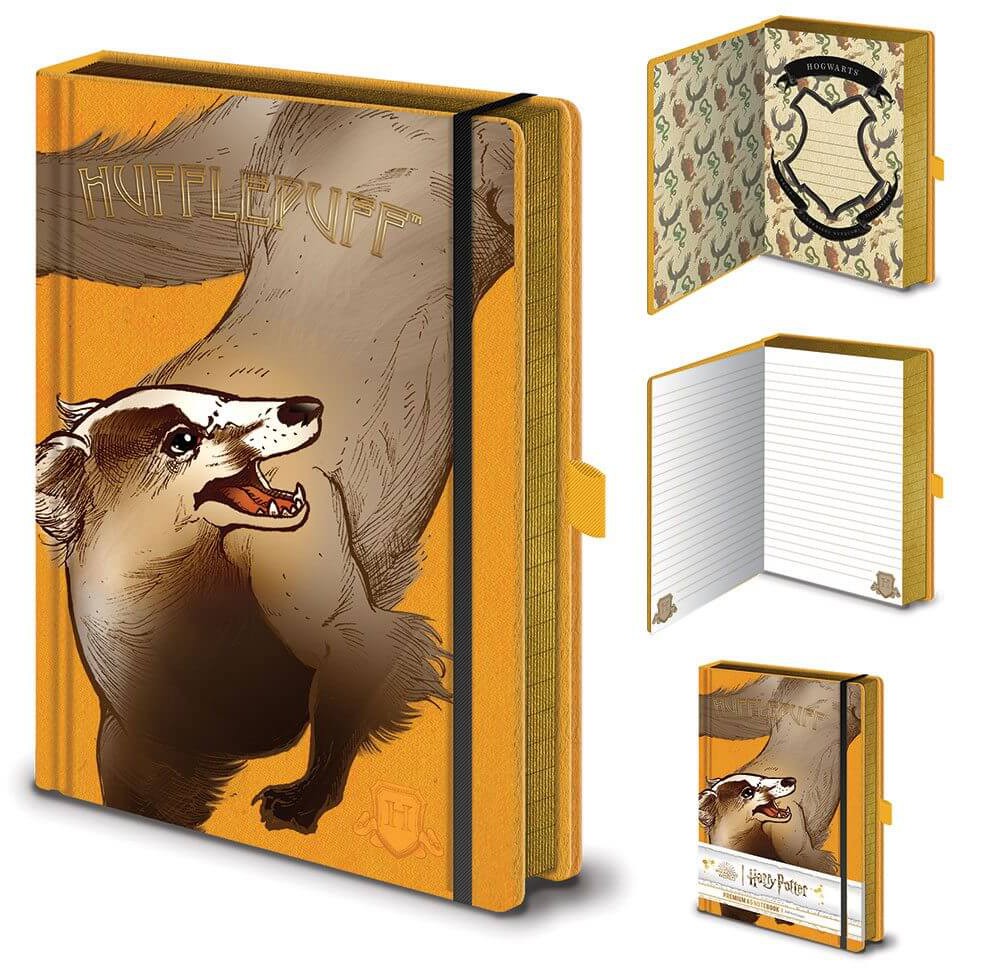 Harry Potter - Premium Hufflepuff Notebook