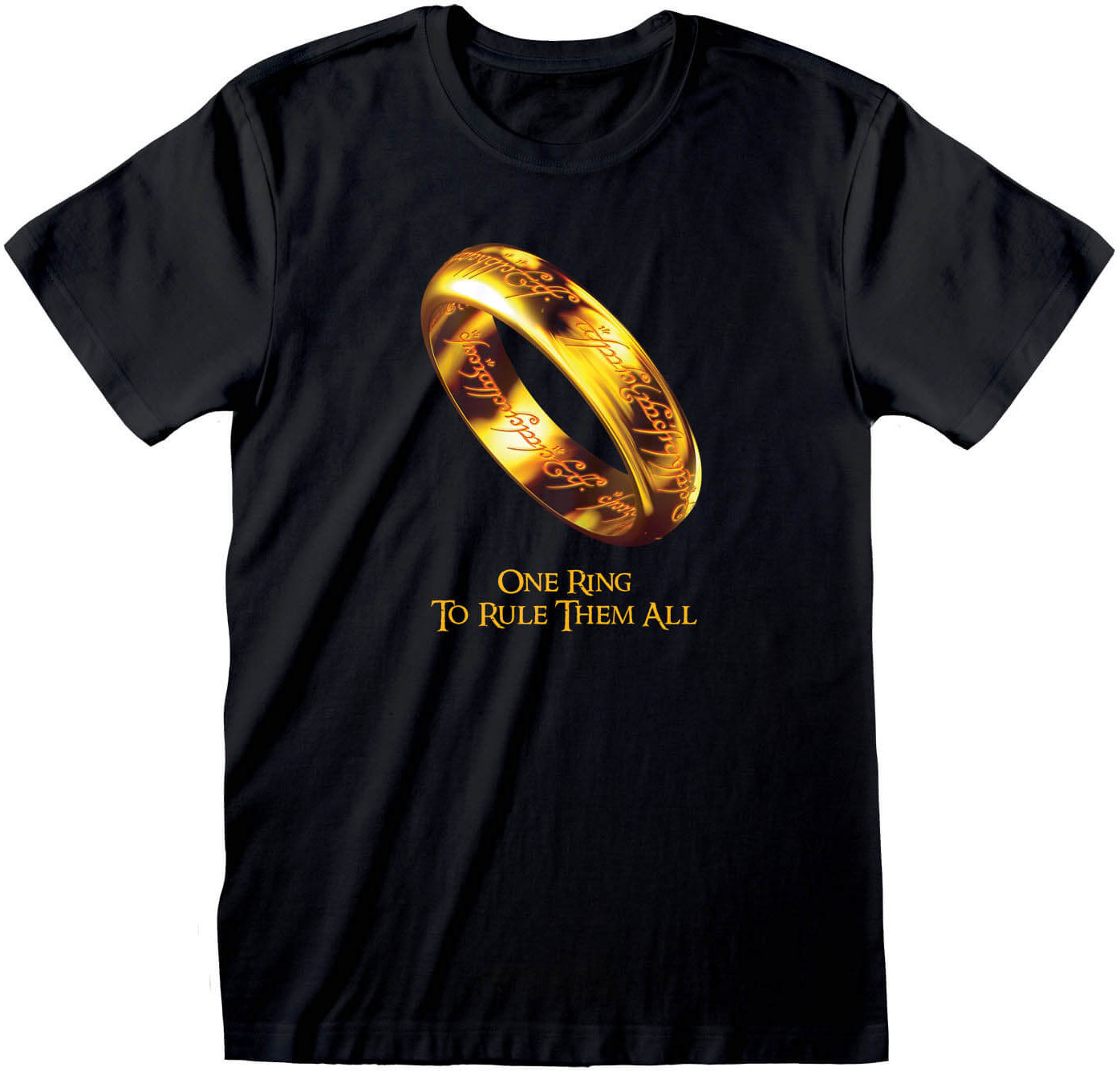 Läs mer om Lord of the Rings - One Ring To Rule Them All T-Shirt