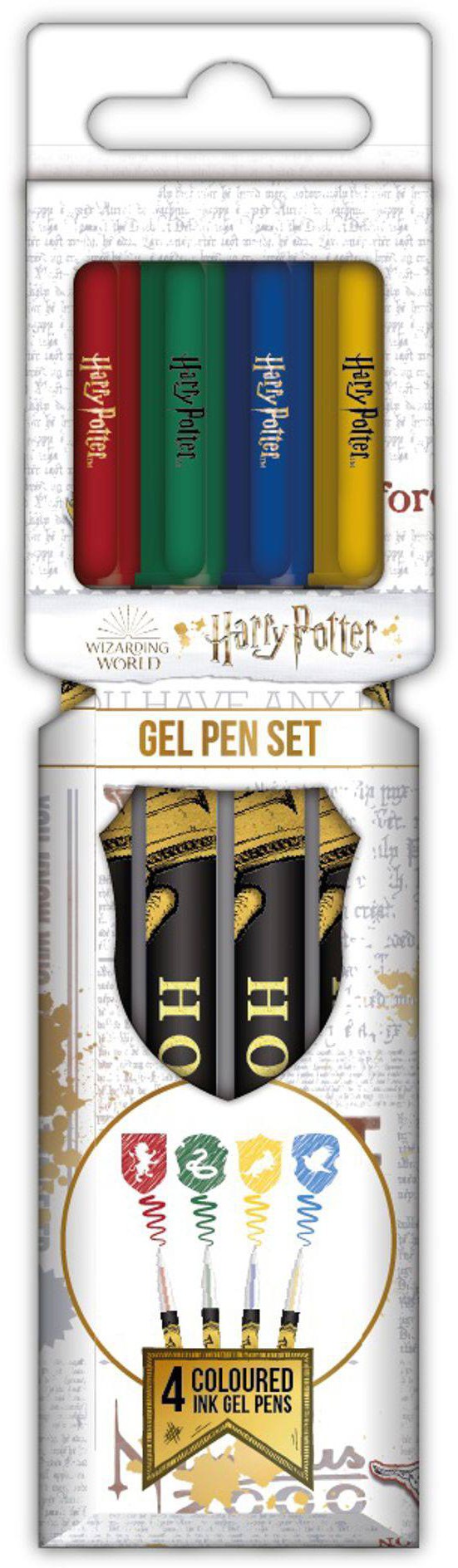 Harry Potter - 4-Pack Gel Pens