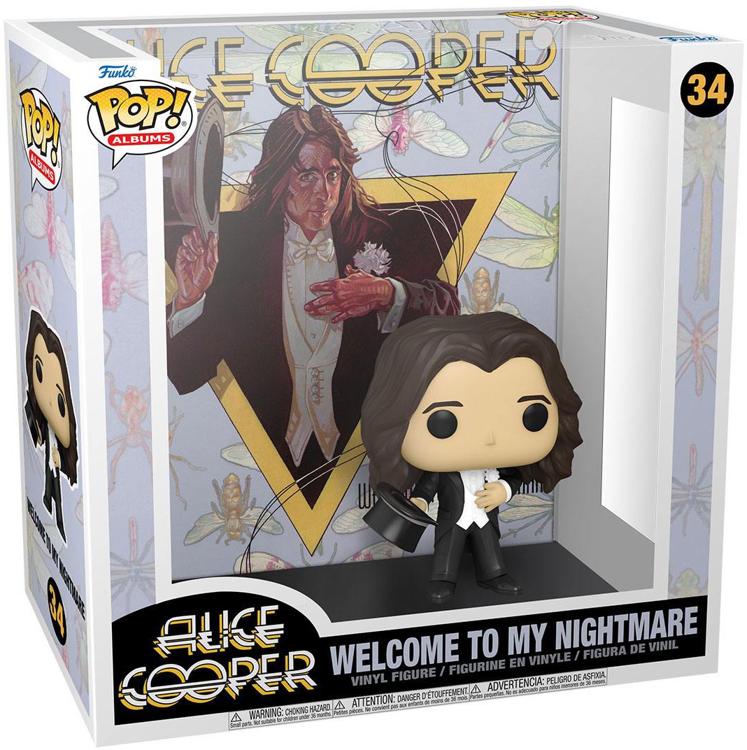 Läs mer om Funko POP! Albums: Alice Cooper - Welcome to my Nightmare