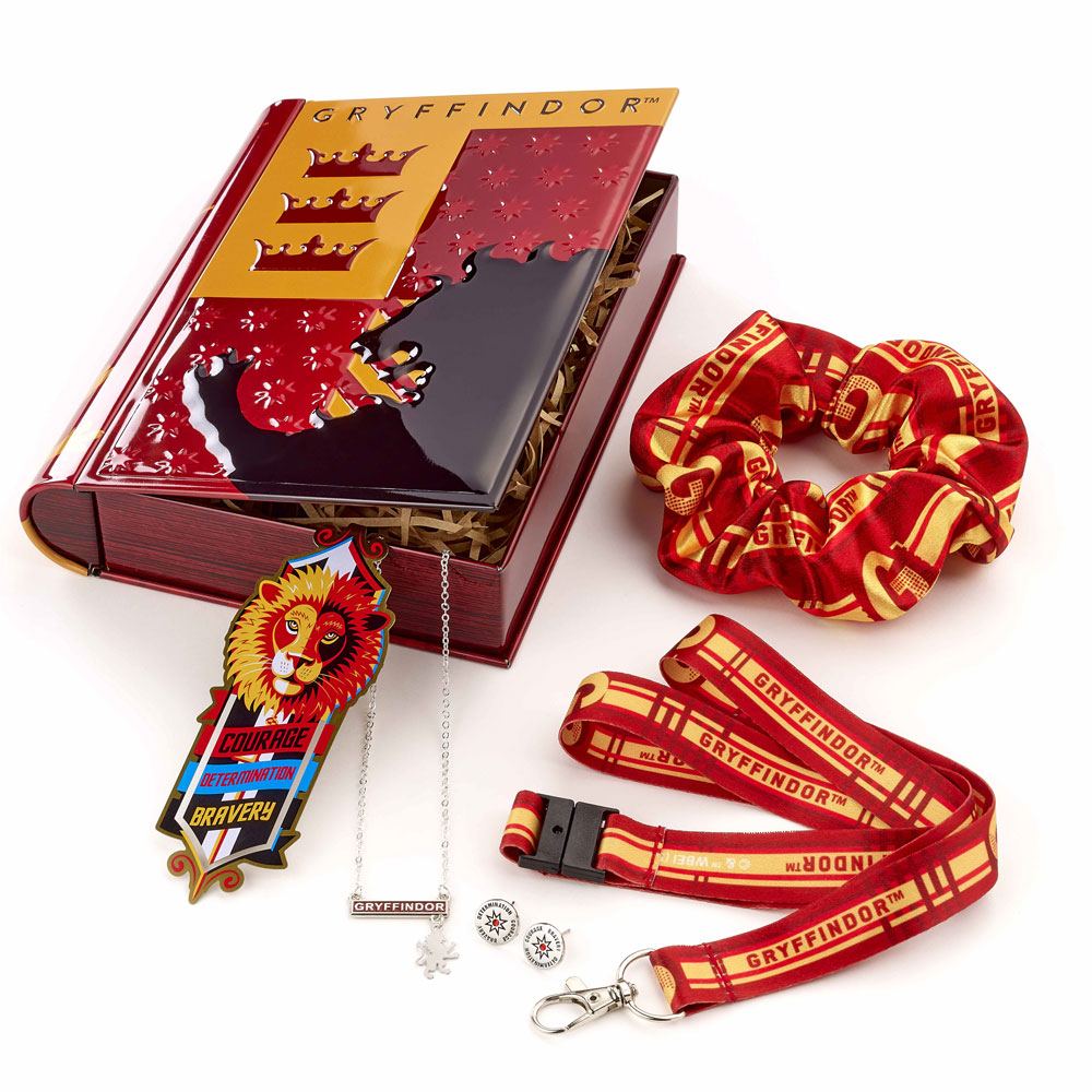 Läs mer om Harry Potter - Gryffindor Jewelry & Accessories Tin Gift Set