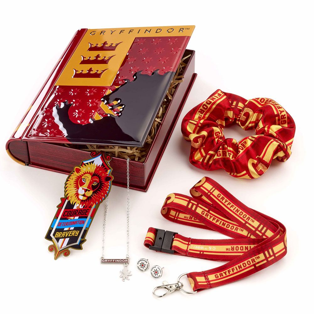 Harry Potter - Gryffindor Jewelry & Accessories Tin Gift Set