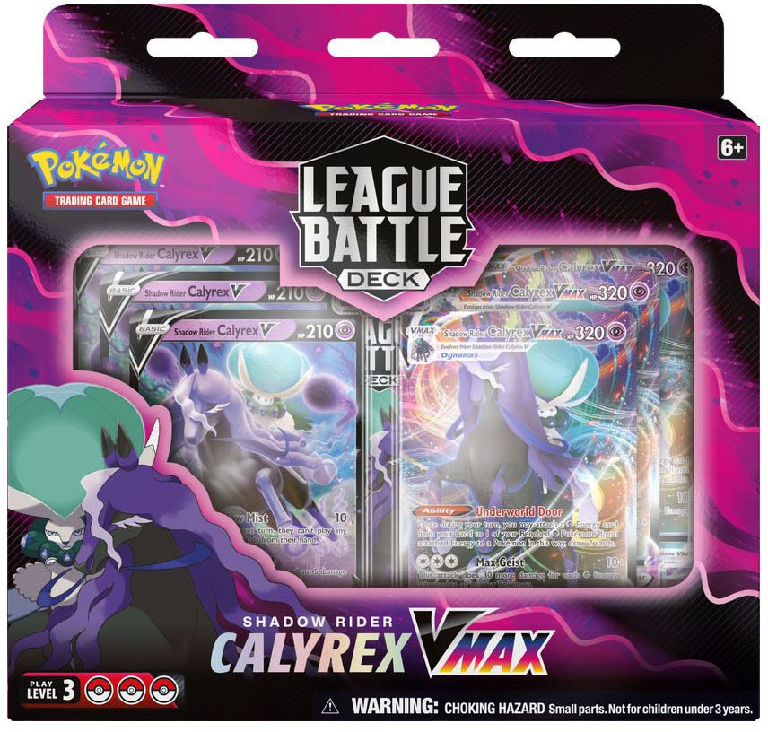 Pokémon TCG - Shadow Rider Calyrex VMax League Battle Deck