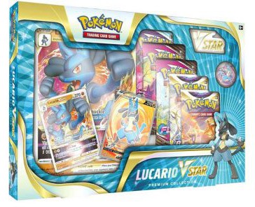 Läs mer om Pokémon TCG - Lucario VStar Premium Collection