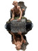 Lord of the Rings - Gollum & Sméagol in Ithilien Mini Statues