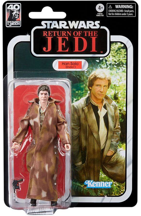 Läs mer om Star Wars Black Series: ROTJ 40th Anniversary - Han Solo