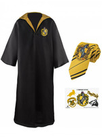 Harry Potter - Robe, Necktie & Tattoo Set Hufflepuff