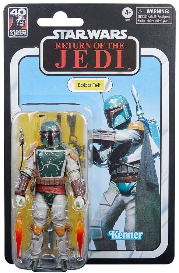 Läs mer om Star Wars Black Series: ROTJ 40th Anniversary - Boba Fett Deluxe