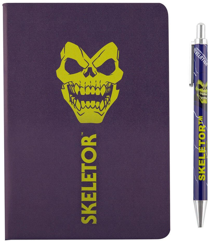 Läs mer om Masters of the Universe - Skeletor Notebook with Pen