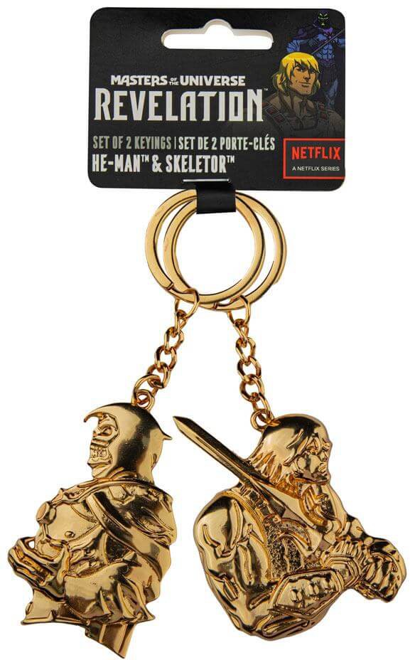 Läs mer om Masters of the Universe - He-man and Skeletor Keychain
