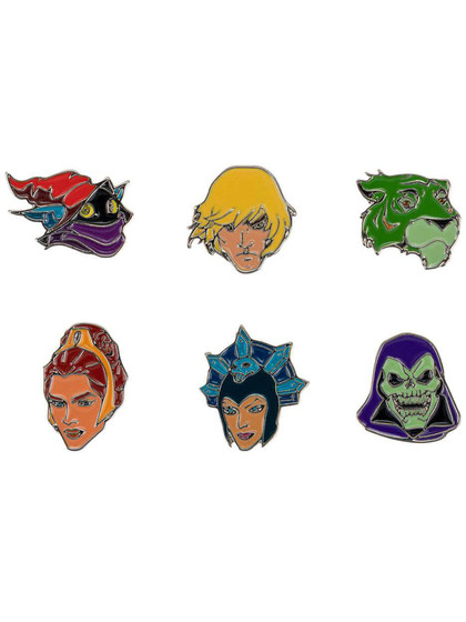 Masters of the Universe - Pin Badges (6-Pack)