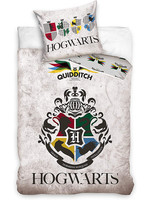 Harry Potter - Hogwarts Houses Duvet Set - 160 x 200 cm