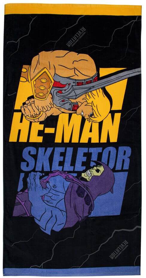 Läs mer om Masters of the Universe - He-Man & Skeletor Towel - 140x70cm