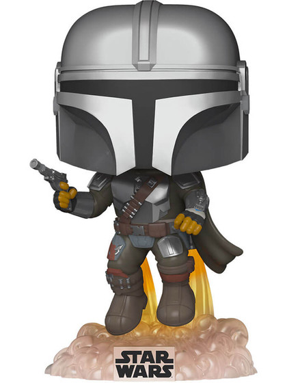 Funko POP! Star Wars: The Mandalorian - Mando Flying with Blaster